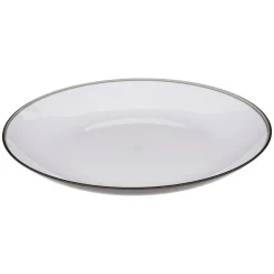 Prato raso SQUARE preto 25cm