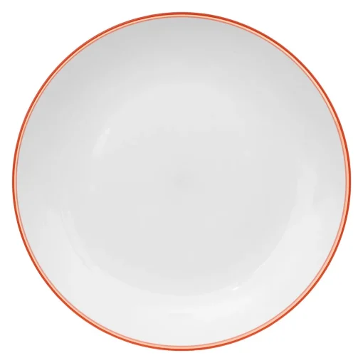 Prato raso SQUARE rosa 25cm