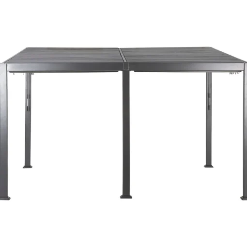 Pérgola AVILA cinza graphite 3x4m