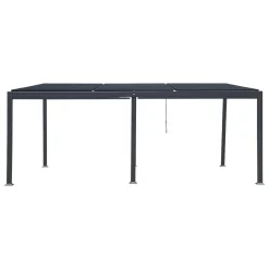 Pérgola Avila Cinza Graphite 3,5x6M