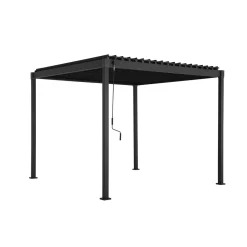 Pérgola HOKIA cinza graphite 3x3m