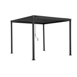 Pérgola HOKIA cinza graphite 3x3m