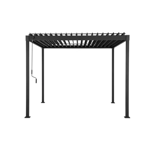 Pérgola HOKIA cinza graphite 3x3m