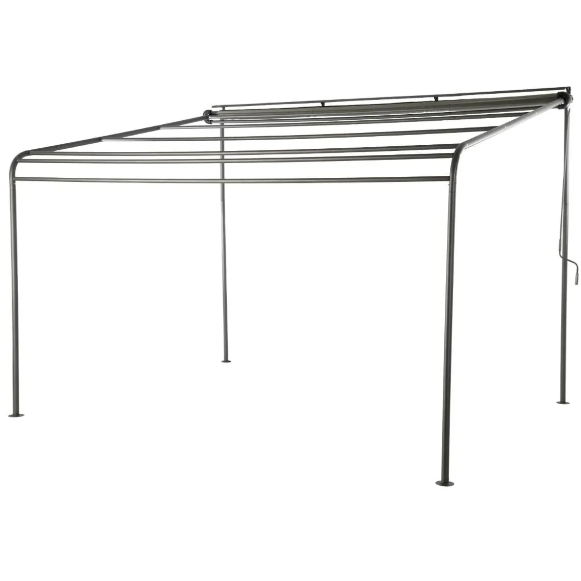 Pérgola madere cinza ardósia