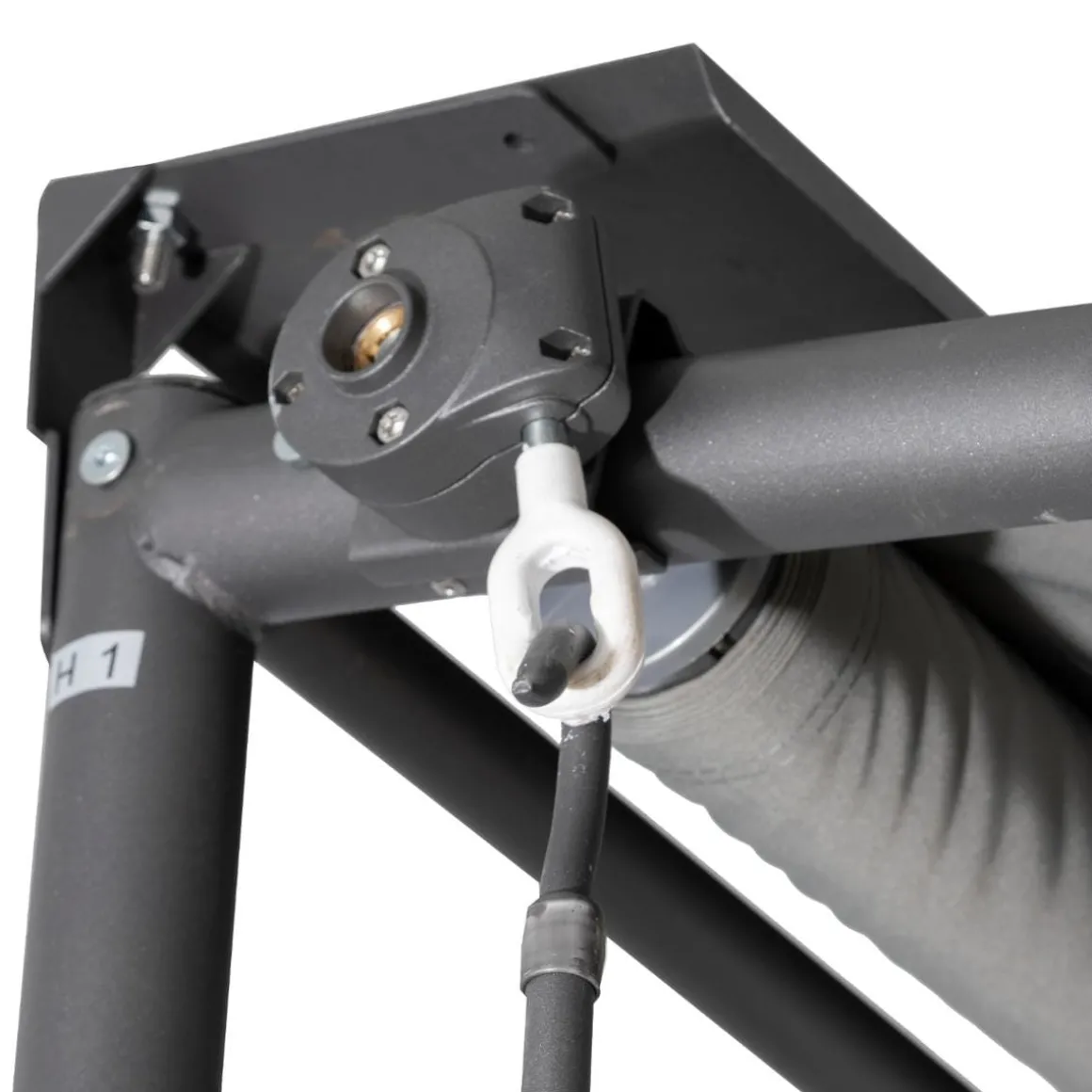 Pérgola madere cinza ardósia