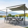 Pérgola SALSA cinza 4x3m