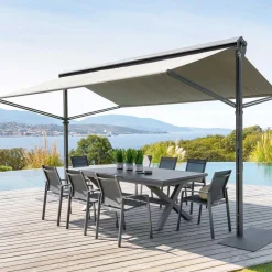 Pérgola SALSA cinza 4x3m