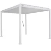 Pérgola ÉVORA branca 3,6x3,6m