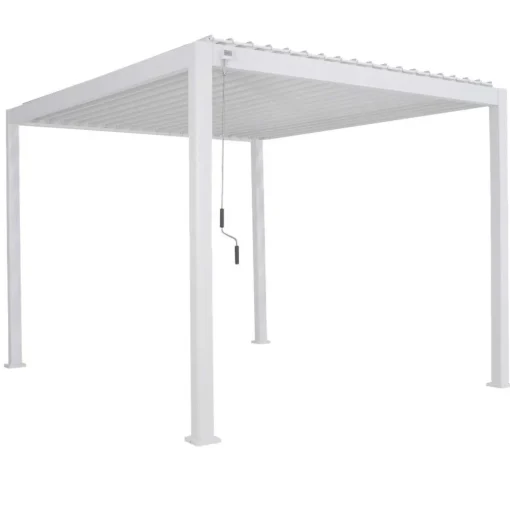 Pérgola ÉVORA branca 3,6x3,6m