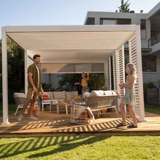 Pérgola ÉVORA branca 3,6x3,6m
