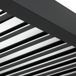 Pérgola ÉVORA cinza graphite em alumínio 3,6x6m