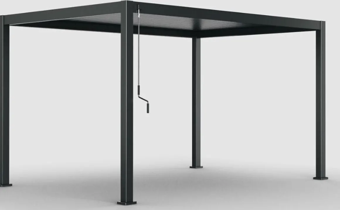 Pérgola ÉVORA cinza graphite 4x3m