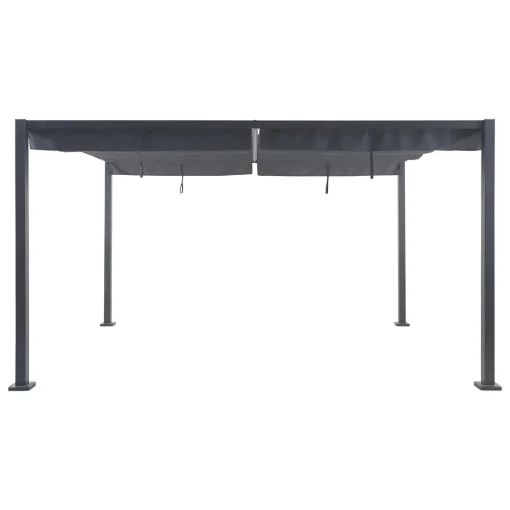 Pérgola ZALYA graphite/ardósia 3x4m