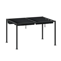 Pérgola ZALYA graphite/ardósia 3x4m