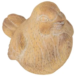 Pássaro decorativo BIRDY em resina 13,5cm