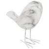Pássaro decorativo OLEN branco 19cm