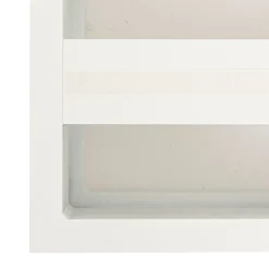 Pufe ALLURE alumínio branco