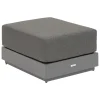 Pufe ALLURE alumínio graphite