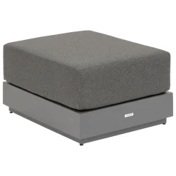 Pufe ALLURE alumínio graphite