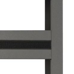 Pufe ALLURE alumínio graphite