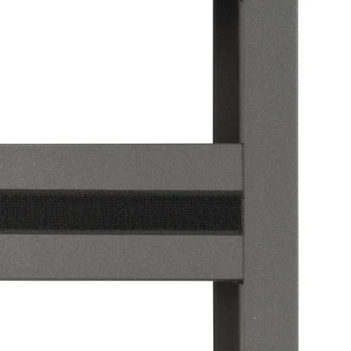 Pufe ALLURE alumínio graphite