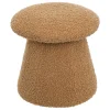 Pufe FERME em forma de cogumelo castanho