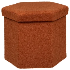 Pufe hexaonal JAIKO terracota
