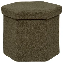 Pufe hexaonal JAIKO verde