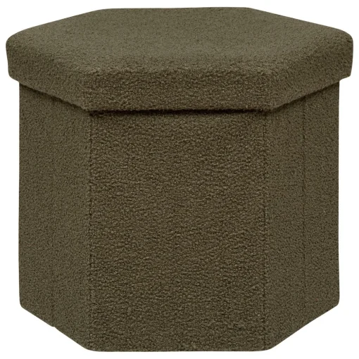 Pufe hexaonal JAIKO verde
