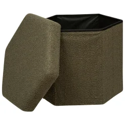 Pufe hexaonal JAIKO verde