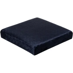 Pufe Mixmodul Em Veludo Azul Marinho 31x31cm