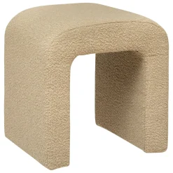 Pufe SEVI bege 43x35,5x41cm