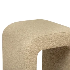 Pufe SEVI bege 43x35,5x41cm