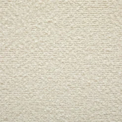 Pufe SEVI pelo bouclé branco