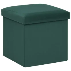 Pufe TESS verde em veludo
