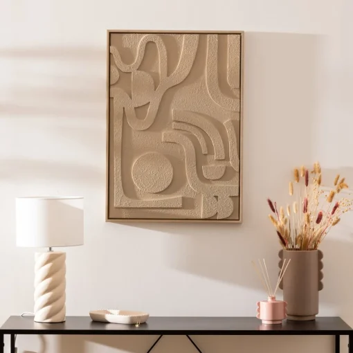 Quadro decorativo AZRA em mdf 70cm