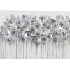 Quadro decorativo bouquet cinza
