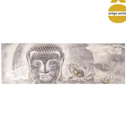 Quadro decorativo buda 60x180cm