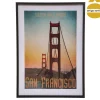 Quadro decorativo cidades em mdf