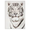 Quadro decorativo com imagem tigre