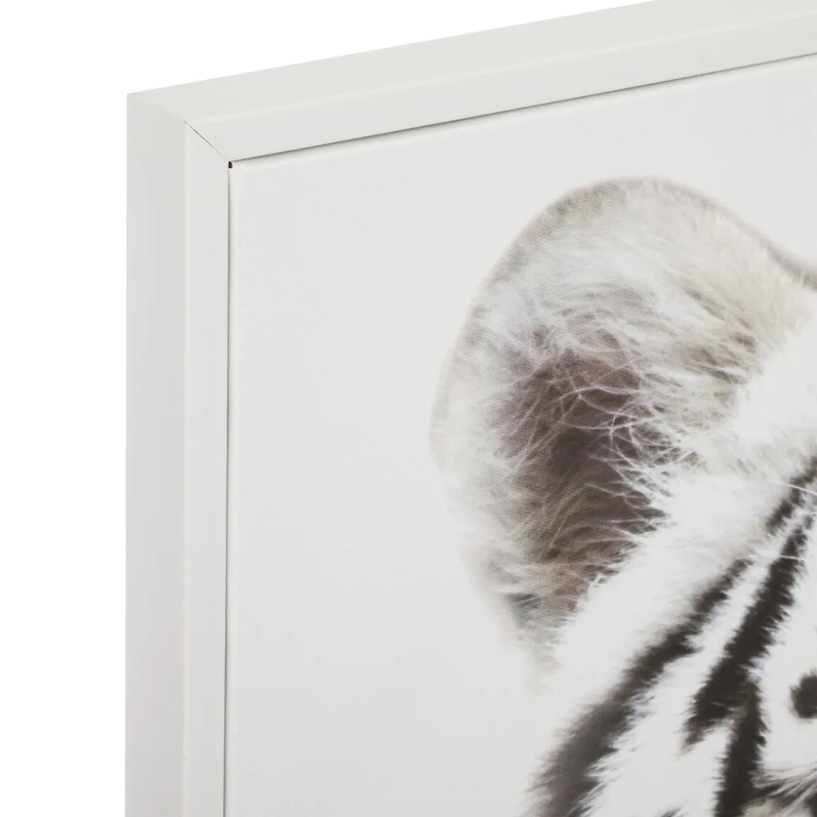 Quadro decorativo com imagem tigre