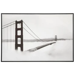 Quadro decorativo com imagem de ponte BILLY