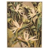 Quadro decorativo com imagem folhas