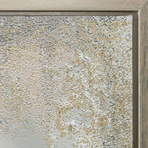 Quadro decorativo com relevo de flores MARGARET 60x90cm