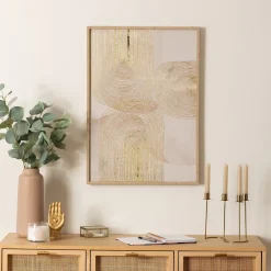 Quadro decorativo ELIN dourado 50x70cm