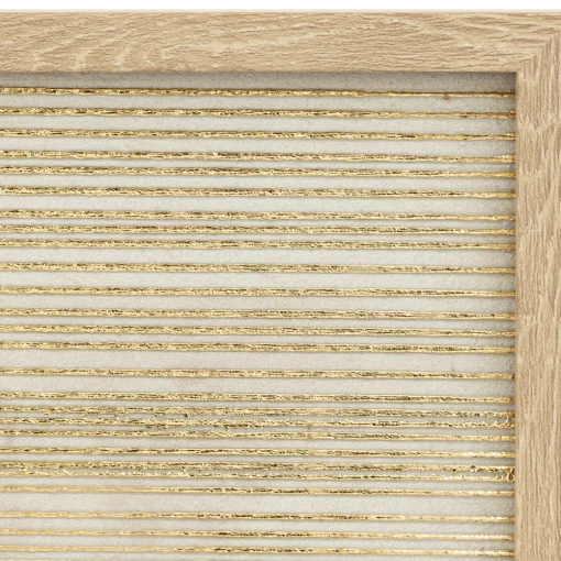 Quadro decorativo ELIN dourado 50x70cm