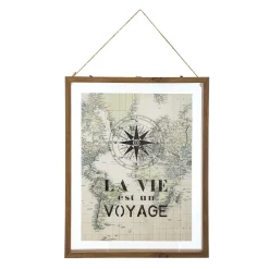 Quadro Decorativo Em Mdf Mapa Mundo