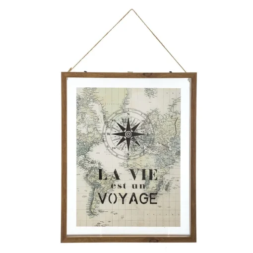 Quadro Decorativo Em Mdf Mapa Mundo