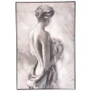 Quadro decorativo figura nua 90x60cm