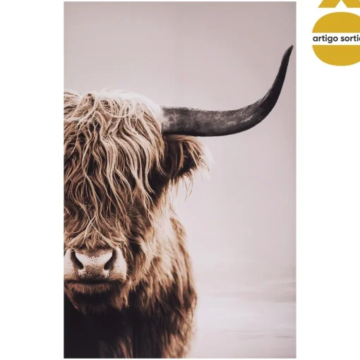 Quadro decorativo figura animal